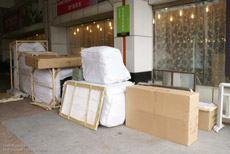 Купить мебель в Китае - упаковка