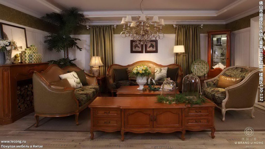 Классический стиль гостиная Китай