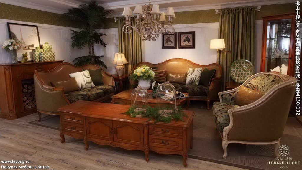Классический стиль гостиная Китай