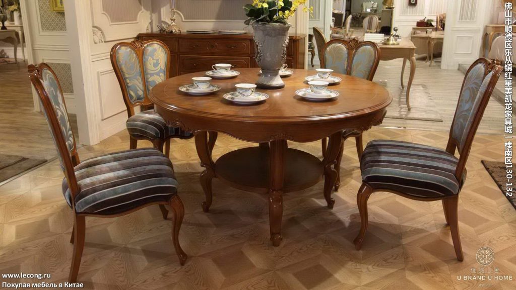 Классический стиль мебельный тур в Китай