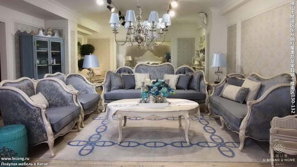 диван классический стиль купить мебель в Китае