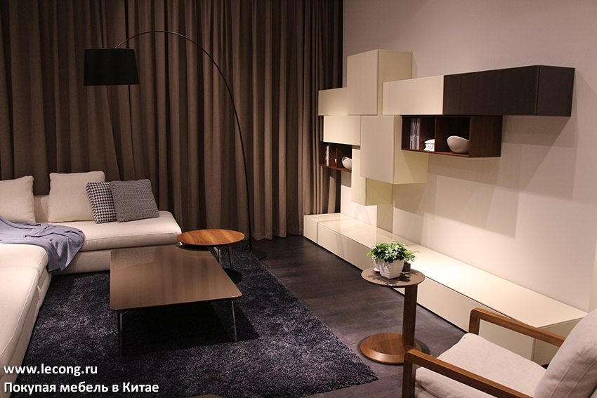 мебель для гостиной купить гостиную MODESIGN китайская современная мебель купить в Китае мебельный тур в Китай