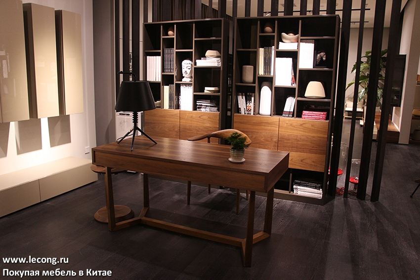 офисная мебель для кабинета купить стол  MODESIGN китайская современная мебель купить в Китае мебельный тур в Китай