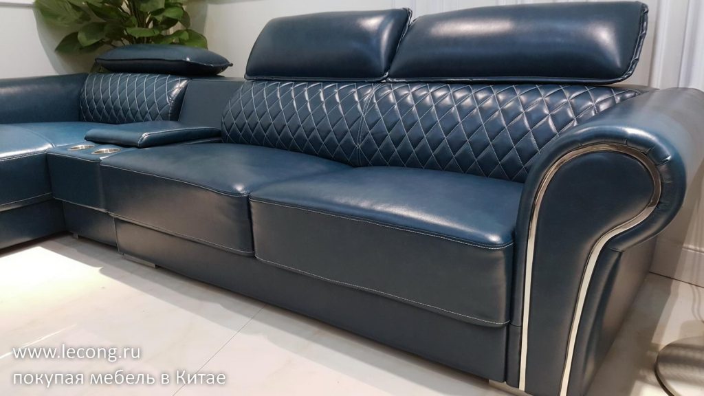 Мягкая мебель Китай Диван кожаный