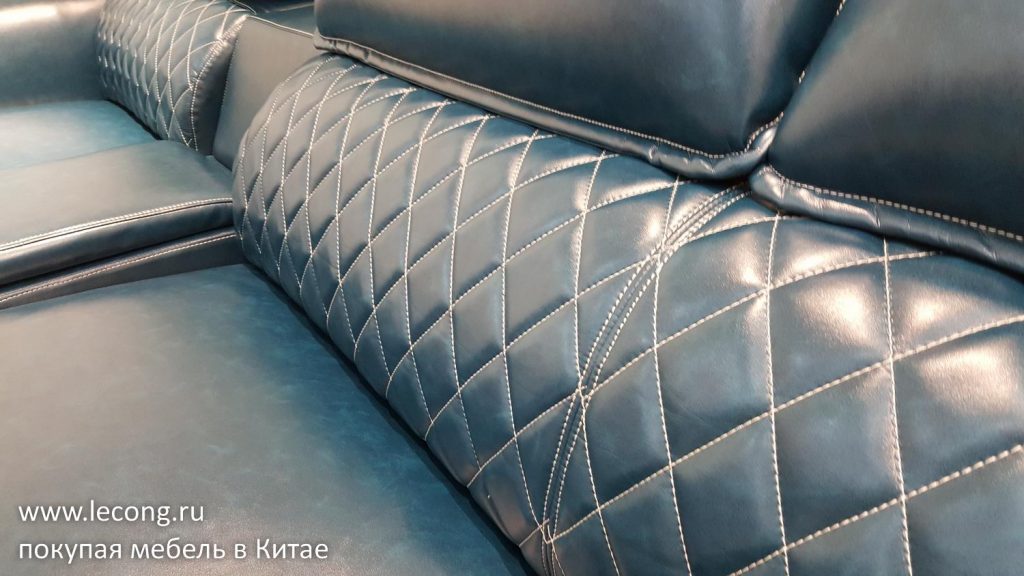 Мягкая мебель Китай Диван кожаный