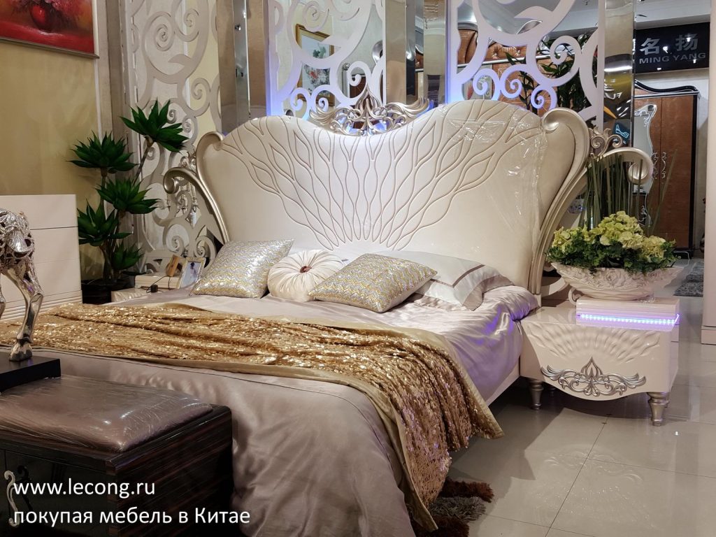 арт-деко кровать тумба для кровати прикроватная спальня ремонт квартиры