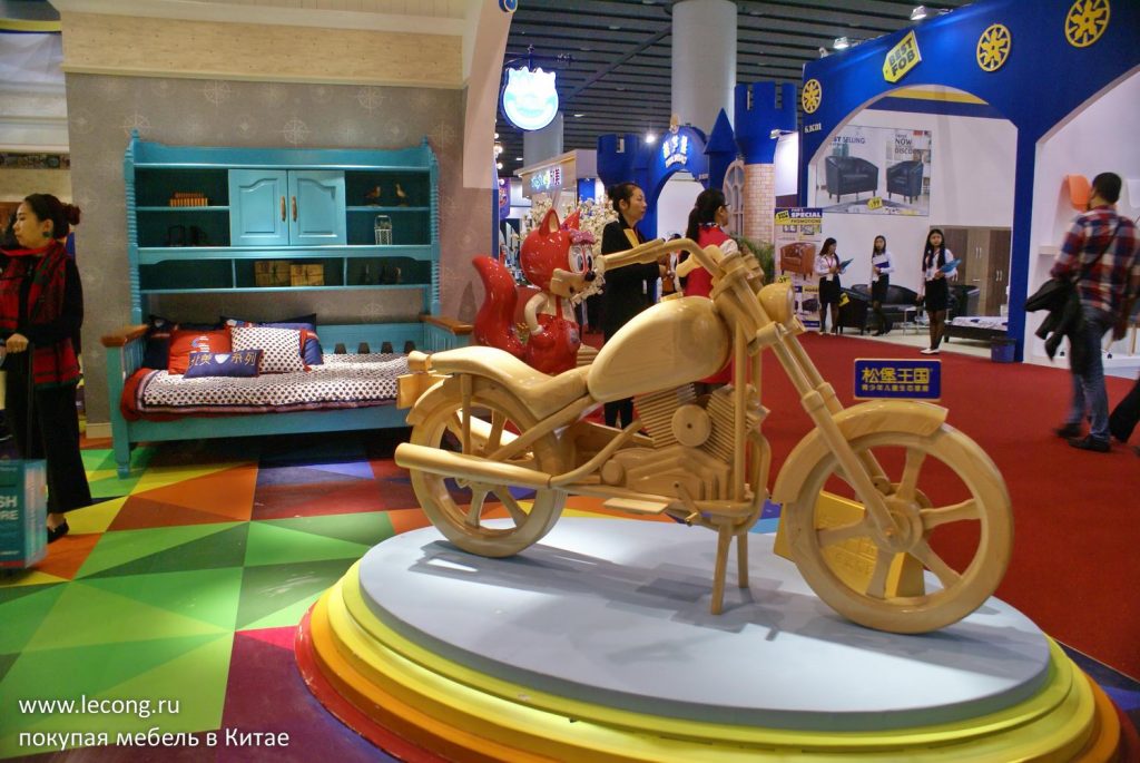 Китайская выставка мебели CIFF Guangzhou Китай Детская мебель для детской