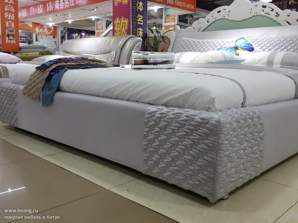 Кровать тканевая обивка Фошань Китай