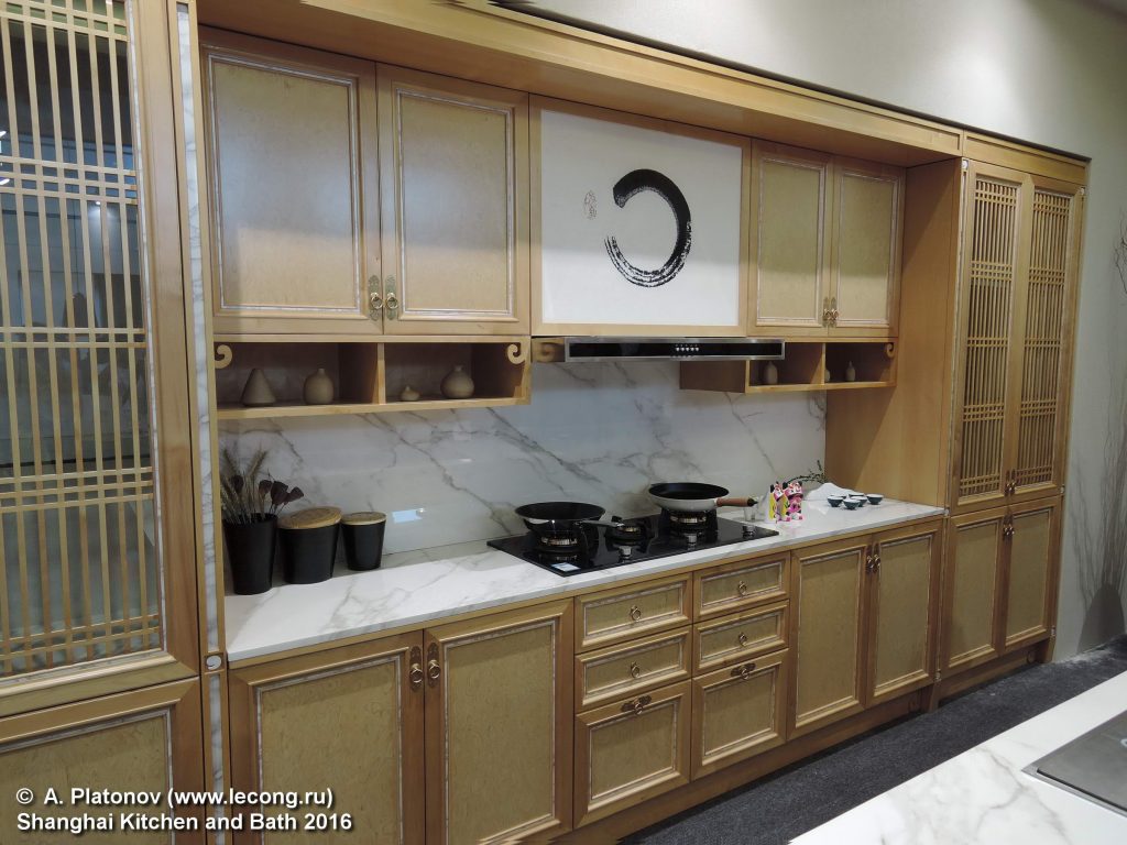 LiXil Haier kitchen - выставка кухонной мебели в Китае