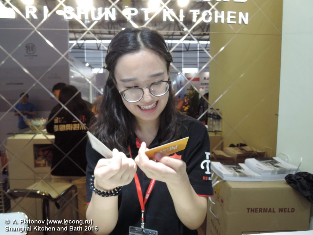 RI SHIN BAIJIN KITCHEN - китайский производитель кухонной мебели выставка в Шанхае