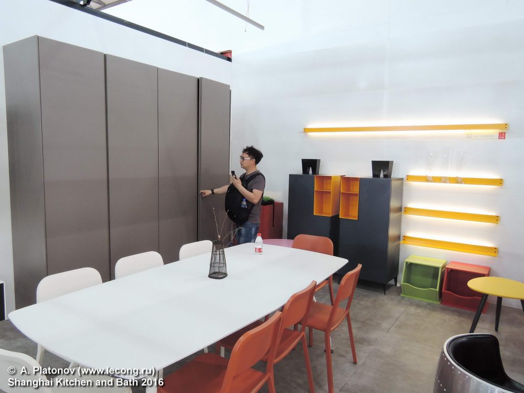 LANGBIN кухни и интерьеры выставка кухонь в Шанхае выставки в Китае