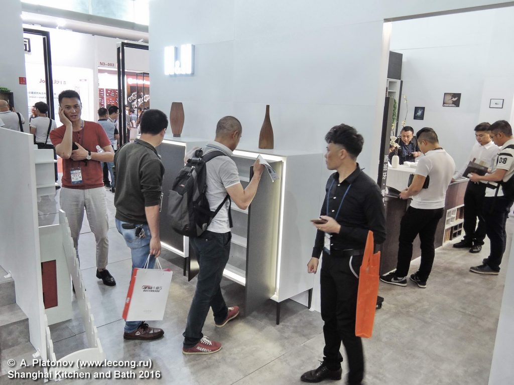 LANGBIN кухни и интерьеры выставка кухонь в Шанхае выставки в Китае