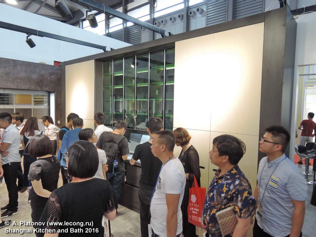 LANGBIN кухни и интерьеры выставка кухонь в Шанхае выставки в Китае