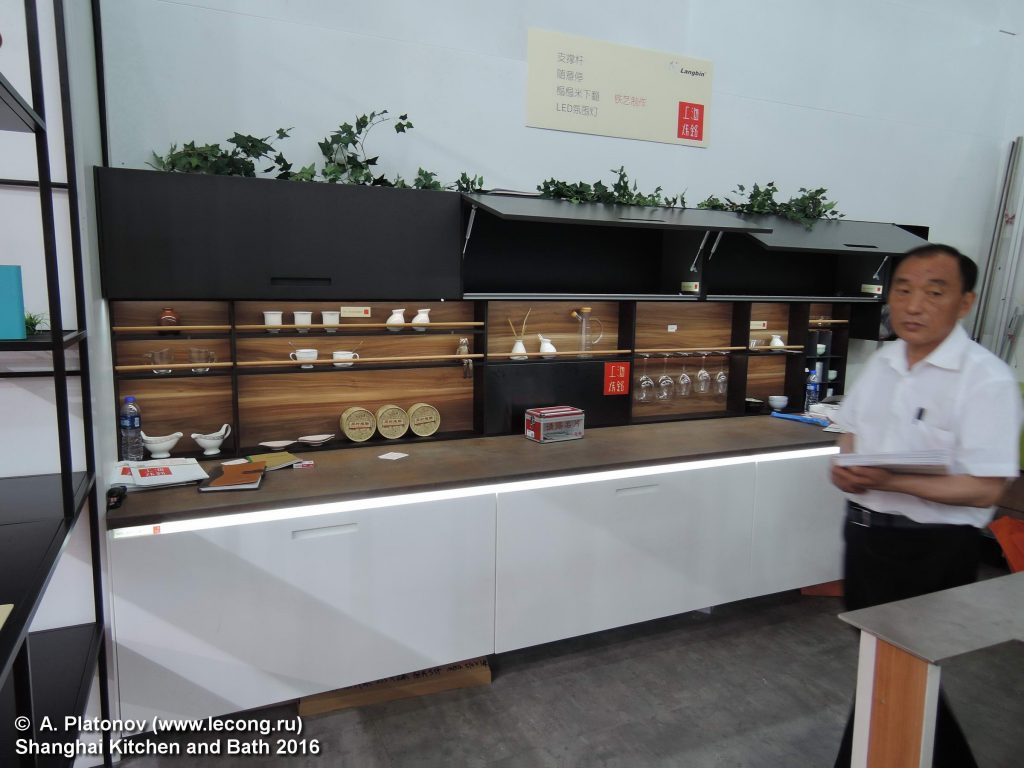 LANGBIN кухни и интерьеры выставка кухонь в Шанхае выставки в Китае