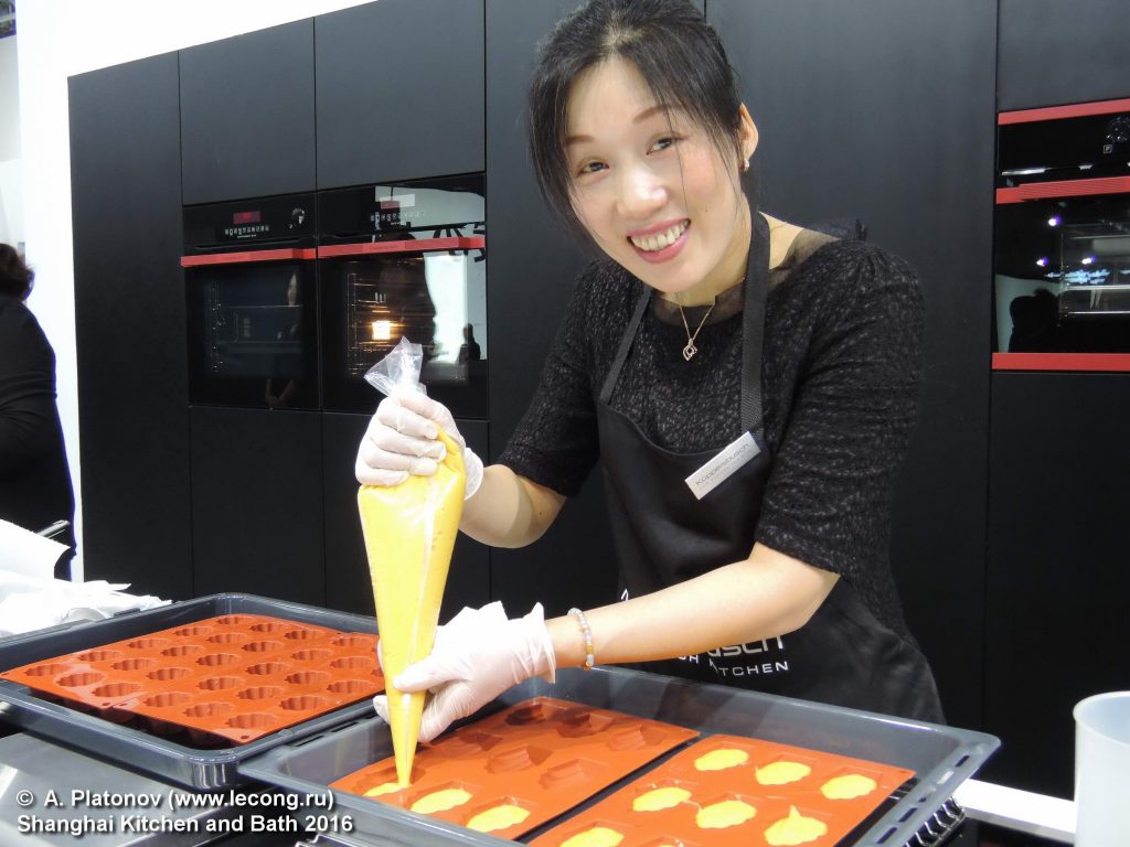 KÜPPERSBUSCH немецкие кухни на китайской выставке кухонь