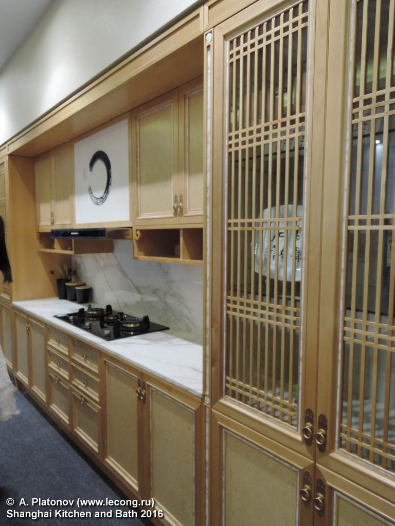 LiXil Haier kitchen - выставка кухонной мебели в Китае