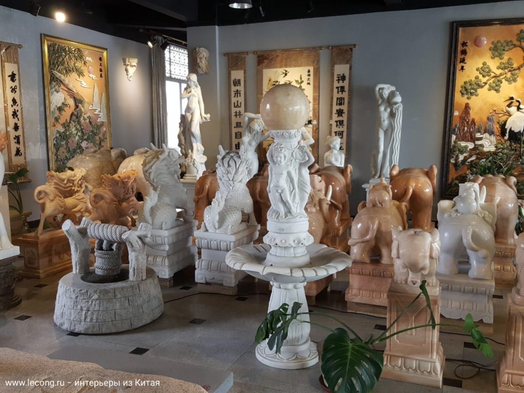 Мраморные статуи Китай
