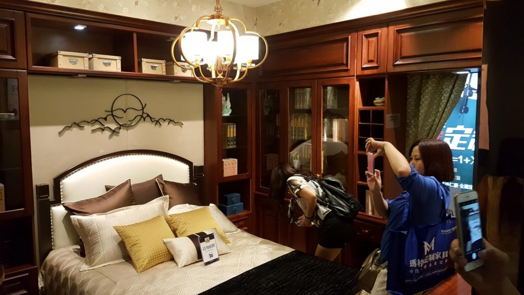 MACIO CASA 玛格家具 образец спальни на выставке