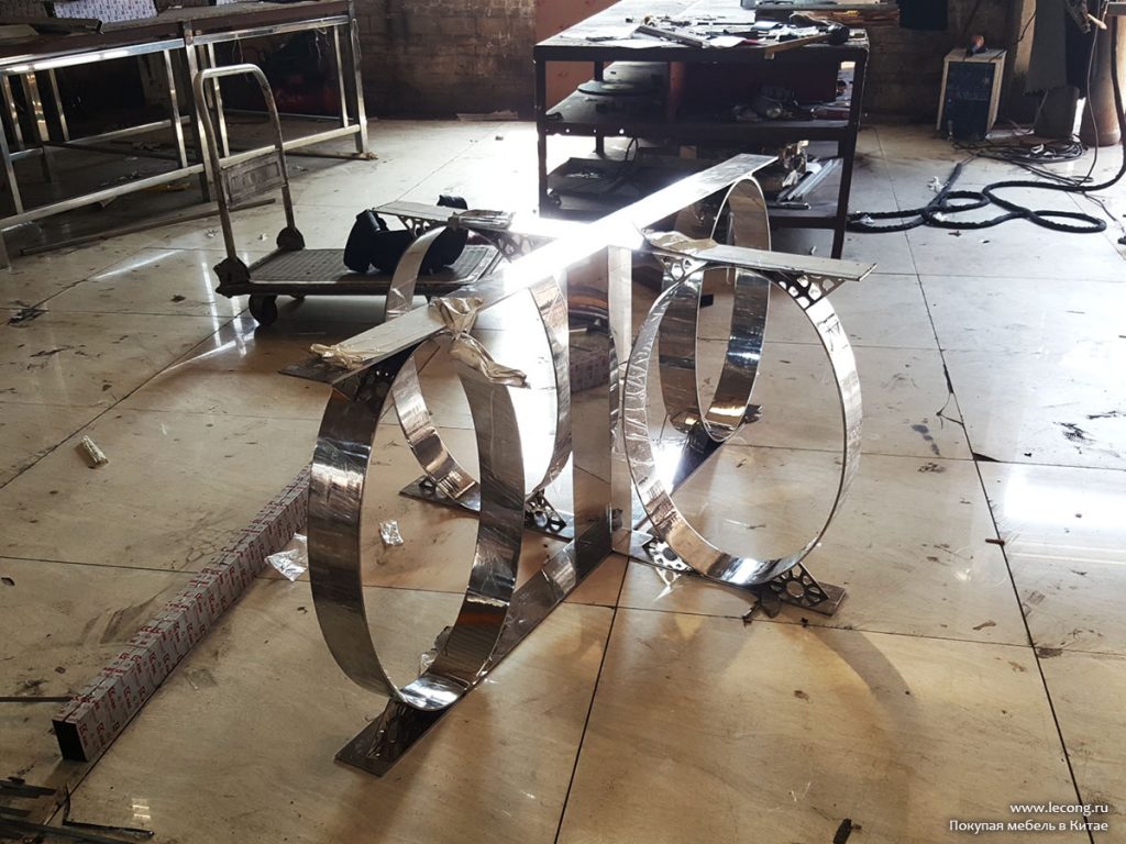 Мебель из металла Китая киталия